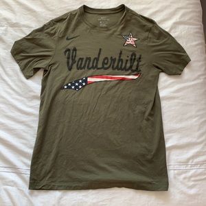 Men’s Nike Army Green Vanderbilt Shirt Size M